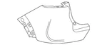 Genuine Gm Rear Passenger Side Upper Bumper Cover 42692997. Fixed Price $637.11.
