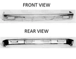 After Market Piece Front Bumper For 1985-1986 Toyota Pickup 9232284. Fixed Price $88.00.