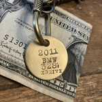 2011 Bmw 328I Cdrive Solid Brass Key Fob. Fixed Price $15.95.