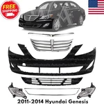 Front Bumper Cover Fascia & Grille Assembly Kit For 2011-2014 Hyundai Genesis. Fixed Price $1708.33.