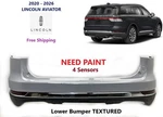 Oem 2020 21 22 23 24 25 2026 Lincoln Aviator Rear Bumper Sensors Need Paint 11. Fixed Price $820.00.