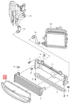 Genuine Porsche Air Guide Cooler For Coolant Center 98757532301. Fixed Price $105.28.