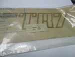 Triumph TR7 Trunk Lid Transfer Nos British Leyland ZKC1303 Boot. Fixed Price $19.95.