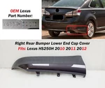 Oem 2010 2011 2012 Lexus SH250H Right Rear Bumper Lower End Cap Cover 7689750010. Fixed Price $100.00.