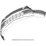 Genuine Gm Front Bumper Lower Fascia 84452407. Fixed Price $394.28.