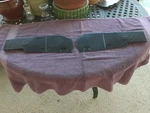 1970 1971 Torino Ranchero Stone Shield Bumper Filler Support Left Right. Fixed Price $55.00.
