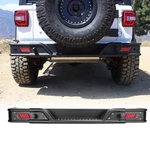 2018-2026 Rear Bumper For Jeep Wrangler Jl Off-road Heavy Duty Steel Round Tube. Fixed Price $269.99.