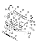 Genuine Mopar Sensor Mounting Bracket Right 68255507AA. Fixed Price $35.09.