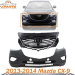 Front Bumper Cover Primed + Grille For 2013-2014 Mazda CX-9. Fixed Price $525.00.