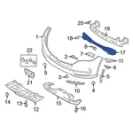 For Mazda CX-5 2017-2021 KB7W50111A Front Bumper Impact Absorber. Fixed Price $67.50.