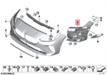 Genuine Bmw F70 F74 F78 116 118D 120 Einlage Sto Nger Rechts 51115A35D46. Fixed Price $147.13.