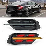 Led Rear Bumper Tail Lights Brake Turn Signal Lamps For 2016-2021 Honda Civic. Fixed Price $47.99.