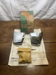 Nos 1960 Chevy Impala Belair Biscayne Elcamino Front Bumper Guards Set Gm 988235. Fixed Price $250.00.
