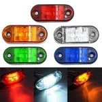 2.5" Oval Side Marker Lights Led Bullet Truck Trailer Amber Red White. Fixed Price $23.74.