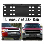 Front License Plate Frame Bracket Tag Holder Black For 1500. Fixed Price $23.74.