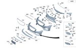 Genuine Mercedes-benz Basic Carrier Bumper 213-885-12-05. Fixed Price $73.89.