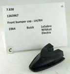 1964 Buick Lesabre Wildcat Electra Front Bumper Cap 1363967. Fixed Price $16.99.