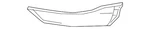 Genuine Honda Bumper Corner Cover 71507-T1W-A00. Fixed Price $64.67.
