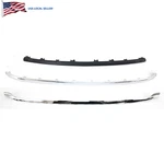 Front Bumper Lower Upper Strip Center Molding Trim For 2015- 17 Touareg 3PC Set. Fixed Price $129.83.