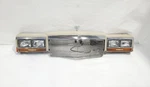 1985 1986 Cadillac Fleetwood Brougham Oem Header Panel With Grille Lamps Emblem. Fixed Price $950.00.