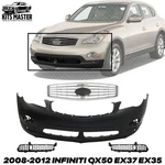 Fornt Bumper Cover Primed & Grille Assembly 2008-2012 Infiniti QX50 EX37. Fixed Price $794.75.