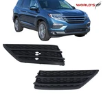Left+right For Honda Pilot 2016-2018 Bumper Fog Light Lamp Cover Black Housing. Fixed Price $23.06.