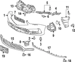 Genuine Acura Beam Front (upper) 71240-3S5-A00. Fixed Price $77.21.