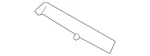 Genuine Ford Bumper Cover Bracket AE8Z-17E857-A. Fixed Price $18.60.