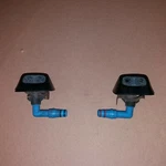 Saab 9-3 02-07 Headlight Wiper Right + Left Washer Nozzle Bumper. Fixed Price $68.47.