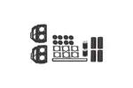 Rampage 9950910 Trail Bumper Side Extensions For 07-18 Jeep Wrangler Jk. Fixed Price $399.99.