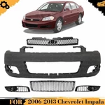 Front Bumper Cover Paintable & Grille Kit For 2006-2013 Chevrolet Impala Lt. Fixed Price $304.77.
