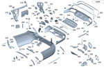 Genuine Mercedes-benz Trim Bumper 213-885-73-02. Fixed Price $31.02.
