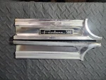 1964 Ford Fairlane 500 Rear Panel Trunk Molding Trim 2 Pieces. Fixed Price $157.50.