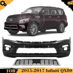 Front Bumper Cover & Lower Grille Kit For 2015-2017 Infiniti QX80. Fixed Price $539.89.
