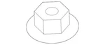 Oem New Ford 2013-2020 Fusion Police Responder Hyb Bumper Cover Nut W705894-S300. Fixed Price $13.84.