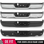 Chrome / Black Rear Bumper Assembly Fit 2009-2018 Dodge Ram 1500 10-12 2500 3500. Fixed Price $169.99.