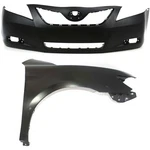 Bumper Cover Kit For 2007-2009 Camry Front Models Made In Usa 2PC Capa. Fixed Price $197.57.
