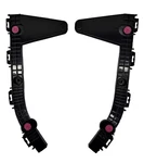 Lh&rh Pair Rear Bumper Brackets Holder For Toyota Sienna 2021-2025 2.5L L4. Fixed Price $35.99.