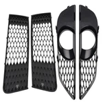 Front Bumper Fog Light Grille Cover 4PCS For Audi Q7 2010-2015 4L0807698B. Fixed Price $57.29.