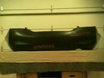 2012,2013,2014 Nissan Versa Rear Bumper Oem -J215- (6UPD). Fixed Price $165.00.