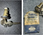 Nos Trunk Lock Cylinder Mercury 1965 66 Montego Monterey Gods Head Messenger Key. Fixed Price $64.99.
