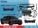 For 2015-2023 Dodge Charger Widebody Front Rear Bumper Kit W/o Sensor Hole. Fixed Price $802.49.
