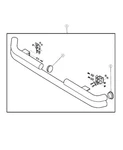 Genuine Mopar Bumper End Cap 4897576AA. Fixed Price $34.49.