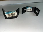 Nos 1973-1974 Corvette Bumper Extension Brace Gm# 327661 Front Pair 454 L82. Fixed Price $295.00.