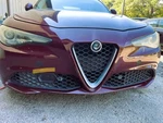 156107976 Front Right Bumper Tow Hook Cover For Alfa Romeo Giulia 2015-2021. Fixed Price $18.00.