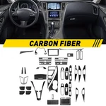 50PCS Real Carbon Fiber Kits Full Interior Trim Cover For Infiniti Q50 Q60 14-20. Fixed Price $129.19.