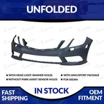 New Primed 2010-2013 Mercedes E350 Front Bumper W/o Sensor Holes. Fixed Price $262.99.