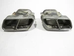 07-12 Mercedes GL550 X164 2011 Rear Bumper Exhaust Muffler Tip Set Pair Pcs :a. Fixed Price $239.25.