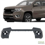 For 2015 16-2020 Chevrolet Colorado Primed Front Bumper Cover Replace 23484644. Fixed Price $75.42.