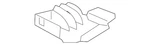 Genuine Volvo Bumper Cover Support Rail Bracket 31353764. Fixed Price $35.08.